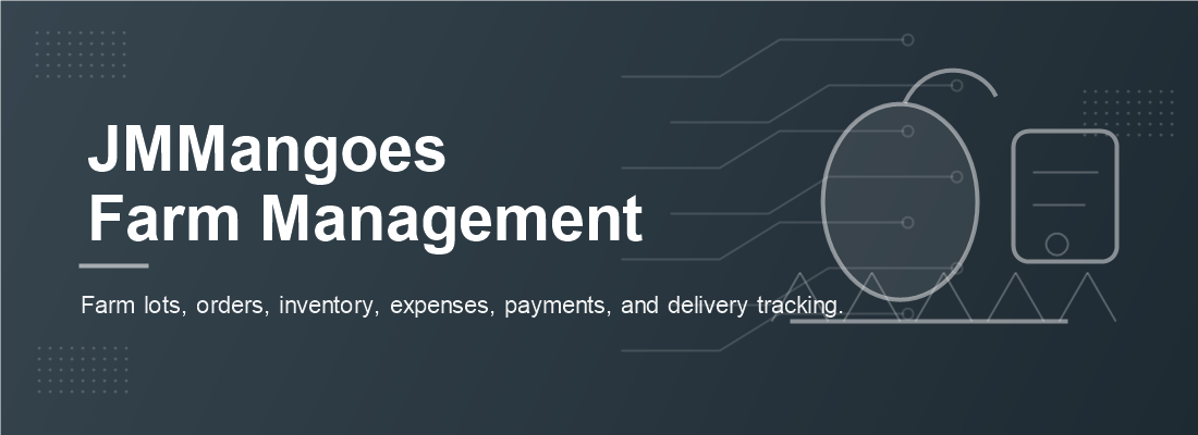 Manage mango farm operations from inventory and lots to expenses, orders, payments, customer records, delivery tracking, and business reports.